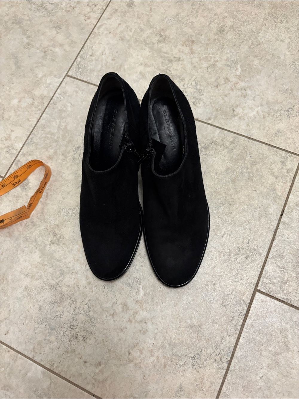 Clergerie France Black Suede shoes